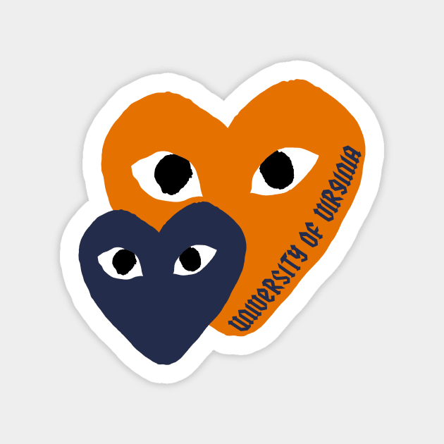 uvirginia hearts Sticker by Rpadnis